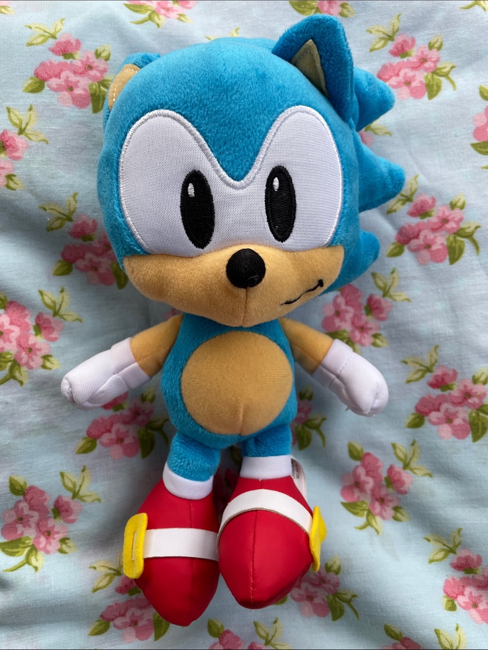 Blue Sonic the Hedgehog plush